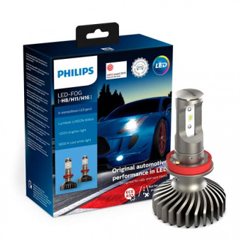 ������������ ����� H8/11/16 Philips X-treme Ultinon LED gen2 5800K +250%